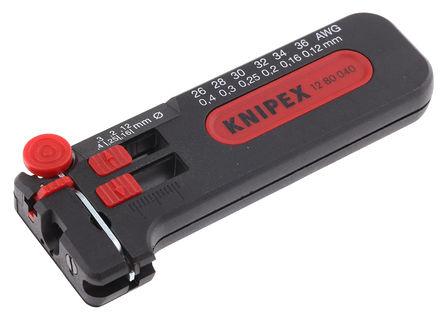 Knipex - 12 80 040 SB - Knipex ǯ 12 80 040 RS, 0.12  0.4mm, ʹͭ, 100mmܳ		