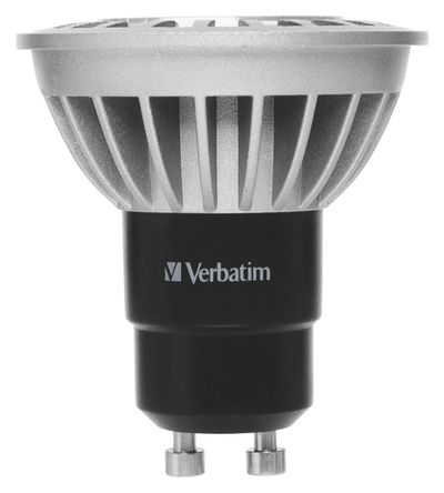 Verbatim - 52312 - Verbatim 6 W GU10 ůɫ LED 52312, 57W׳Ƶֵ, 2700Kɫ, ɵ, 50mmֱ		