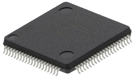 NXP - LPC1758FBD80,551 - NXP LPC17 ϵ 32 bit ARM Cortex M3 MCU LPC1758FBD80,551, 100MHz, 512 kB ROM , 64 kB RAM, 1xUSB, LQFP-80		