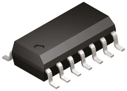 Microchip - MCP6004T-I/SL - Microchip MCP6004T-I/SL · ͹ Ŵ, 1MHz, 1.8  6 VԴѹ, , 14 SOICװ		