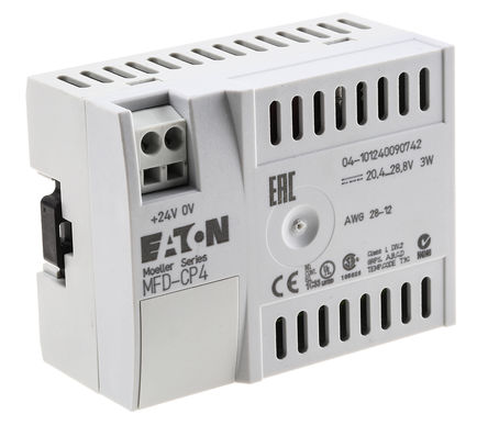 Eaton - MFD-CP4-800 - Eaton Easy 800ϵ PLC Դ, 24 V ֱ, 1.5W, 107.5 x 29.5 x 90 mm		