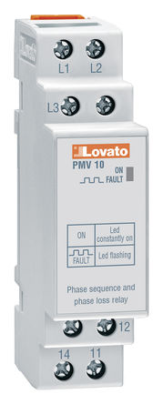 Lovato - PMV10A440 - Lovato PMV10 ϵ 3 ѹ ؼ̵ PMV10A440, ˫ , 208  480 V 		