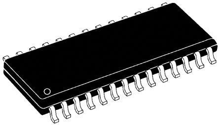 Microchip - PIC16C73A-04/SO - Microchip PIC ϵ 8 bit PIC MCU PIC16C73A-04/SO, 4MHz, 4K x 14  ROM EPROM, 192 B RAM, SOIC-28		