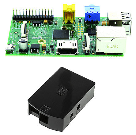 Raspberry Pi - Pi B/Blk Case - Raspberry Pi ݮ B BCM2835 ϵ ԰ Ver. ͺ B Pi B/Blk Case;  BCM2835 MPU (ARM11 ں)		