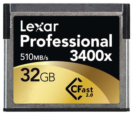 Lexar - LC32GCRBEU3400 - Lexar רҵ 32 GB CF  MLC		