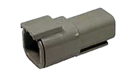 Deutsch - DTM04-4P - Deutsch DTM 系列 2行 4路 灰色 母 连接器 DTM04-4P		