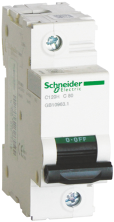 Schneider Electric - A9N19824 - Schneider Electric Acti 9 C120H ϵ 1 125 A MCB A9N19824, 20 kA Ͽ, C բ		