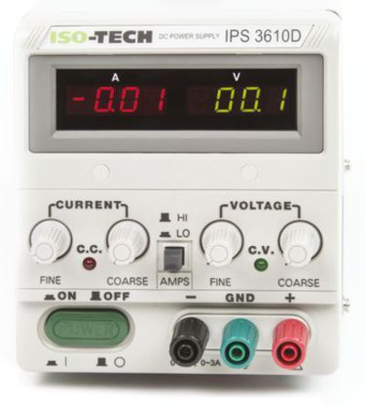 ISO-TECH - IPS3610D - ISO-TECH SPS-3610 ̨ʽԴ, 1 , 0  36V, 0  10A, 500W		