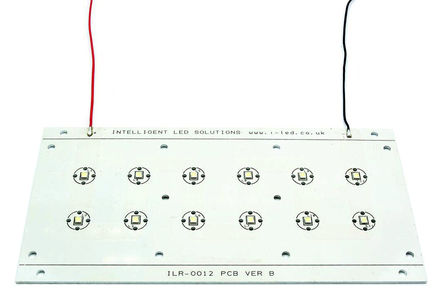 Intelligent LED Solutions - ILB-OO12-STWH-SC211-WIR200. - ILS OSLON Square HighBay 系列 12 白色 LED 灯条 ILB-OO12-STWH-SC211-WIR200., 5700K色温, 3108 lm		