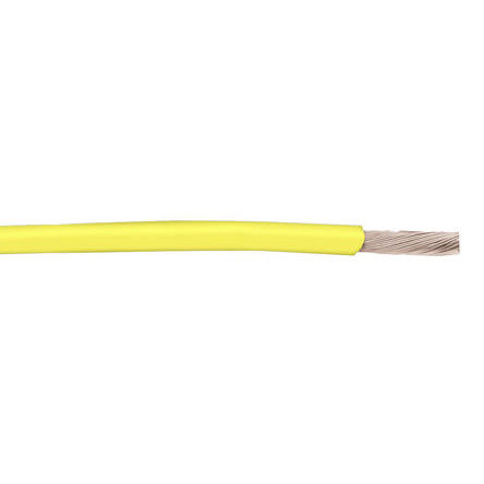 Alpha Wire - 6713 YL001 - Alpha Wire EcoWire ϵ 305m ɫ 22 AWG о ڲߵ 6713 YL001, 0.35 mm2 , 7/0.25 mm оʾ, 600 V		