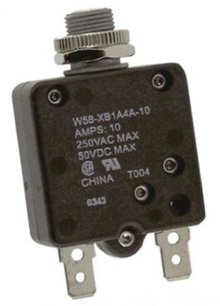 TE Connectivity - W58-XB1A4A-10 - TE Connectivity W58 ϵ 10A 1  ȴŶ· W58-XB1A4A-10, 50 V dc, 250 V ac		