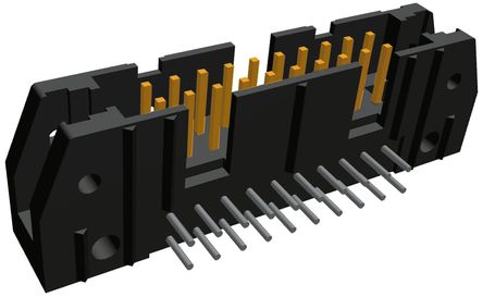 TE Connectivity - 5102159-4 - TE Connectivity AMP-LATCH ϵ�� 20· 2.54mm�ھ� (2��) ֱ�� PCB ���� 5102159-4, ���Ӷ˽�, 1A, ͨ��		