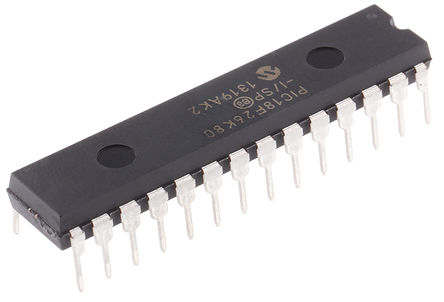 Microchip - PIC18F26K80-I/SP - Microchip PIC18F ϵ 8 bit PIC MCU PIC18F26K80-I/SP, 64MHz, 64 kB ROM , 1024 B3648 B RAM, SPDIP-28		