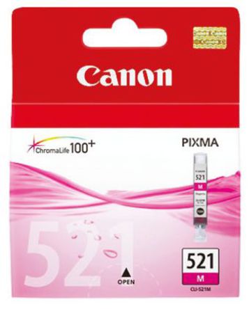 Canon - CLI-521M - Canon ɫ ī, CLI-521Mͺī, ڶͺŴӡ		