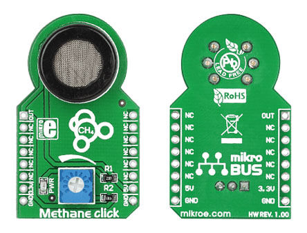 MikroElektronika - MIKROE-1628 - MikroElektronika Methane click  ԰ MIKROE-1628;  MQ-4		