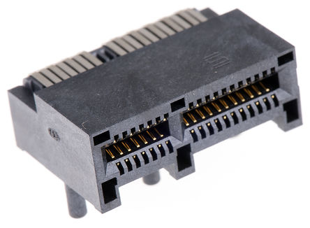 Samtec - PCIE-036-02-F-D-RA - Samtec PCIE ϵ 1mm ھ 2  36 · ֱ ͨ װ ĸ Ե PCIE-036-02-F-D-RA, ƽо, 2.5A		