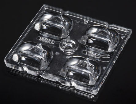 Ledil - C13301_STRADA-2X2-T3 - LEDiL Strada-Module 系列 4-LED 方形 LED 透镜 C13301_STRADA-2X2-T3, 使用于XM-L		