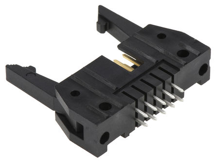 TE Connectivity - 5499922-1 - TE Connectivity AMP-LATCH ϵ�� 10· 2.54mm�ھ� (2��) ֱ PCB ���� 5499922-1, ���Ӷ˽�, 1A, ͨ��		