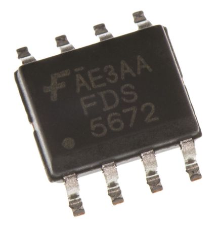 Fairchild Semiconductor - FDS5672 - Fairchild Semiconductor PowerTrench ϵ Si N MOSFET FDS5672, 12 A, Vds=60 V, 8 SOICװ		