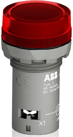 ABB - 1SFA619403R5021 - ABB ɫ LED ָʾ 1SFA619403R5021, 22.3mmֱ, IP66, IP67, IP69K		