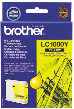 Brother - LC-1000Y - BROTHER ɫ ī, LC1000Yͺī, ڶͺŴӡ		