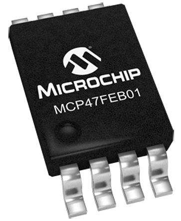 Microchip - MCP47FEB01A0-E/ST - Microchip MCP47FEB01A0-E/ST , 8 λ DAC, I2Cӿ, 8 TSSOPװ		