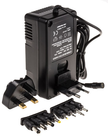 Ansmann - 9C94212-01 - Ansmann 9C94212-01 4节 33.6W 100 → 240V ac 锂离子电池 电池包充电器, 欧洲/英国插头		