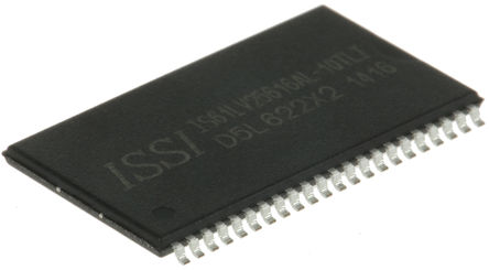 ISSI - IS61LV25616AL-10TLI - ISSI IS61LV25616AL-10TLI, 4Mbit SRAM ڴ, 256K  x 16 λ, 3.135  3.6 V, 44 TSOPװ		