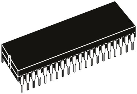 Microchip - PIC18F4525-E/P - Microchip PIC18F ϵ 8 bit PIC MCU PIC18F4525-E/P, 40MHz, 48 kB ROM , 3968 B RAM, PDIP-40		