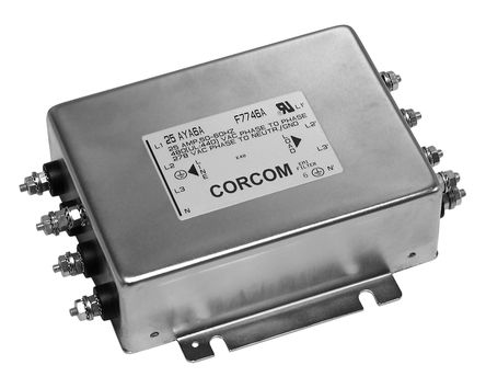 TE Connectivity - 25AYA6A - TE Connectivity AYA ϵ 3 25A 250 (PH  G) V 440 (PH  PH) V , 50 Hz, 60 Hz װ RFI ˲ 6609977-2		