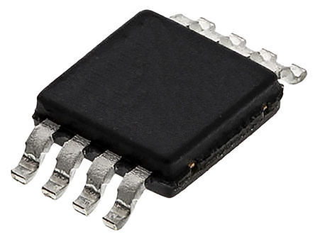 Microchip - PIC12F615-E/MS - Microchip PIC12F ϵ 8 bit PIC MCU PIC12F615-E/MS, 20MHz, 1024  ROM , 64 B RAM, MSOP-8		