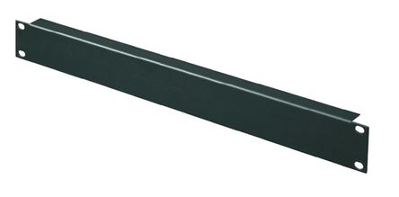 Rittal - 7151005 - Rittal 黑色 1U 钢制19 英寸空白面板 7151005, 44 x 482.6mm		