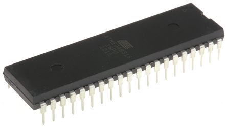 Microchip - ATMEGA8515-16PU - ATmega ϵ Microchip 8 bit AVR MCU ATMEGA8515-16PU, 16MHz, 8 kB512 B ROM , 512 B RAM, PDIP-40		