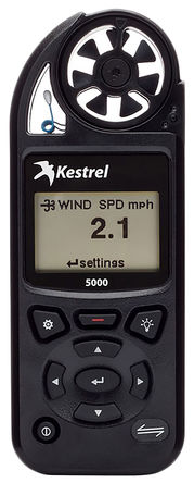 Kestrel - 0850BLK - Kestrel 0850BLK ټ, 40m/s, ΡܶȡܶȺΡ¶㡢ʡָʪѹԿܶȡ˳硢ʪ¶ȡ纮		