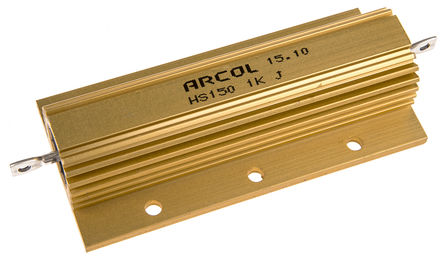 Arcol - HS150 1K J - Arcol HS150 ϵ HS150 1K J 150W 1k 5%  尲װ̶ֵ, Ӷ, Ƿװ		