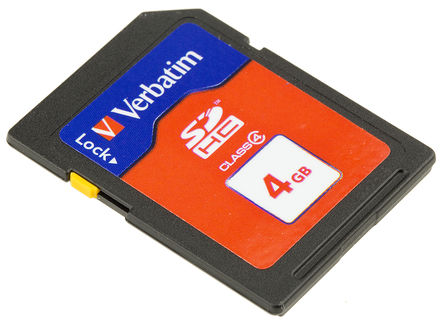 Verbatim - 44016 - Verbatim 4 GB SDHC		
