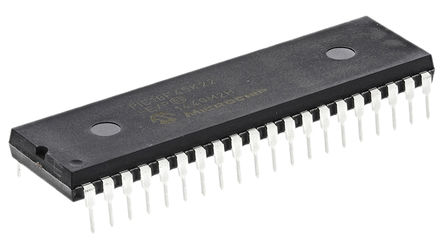 Microchip - PIC18F45K22-E/P - Microchip PIC18F ϵ 8 bit PIC MCU PIC18F45K22-E/P, 16MHz, 256 B32768 B ROM , 1536 B RAM, PDIP-40		