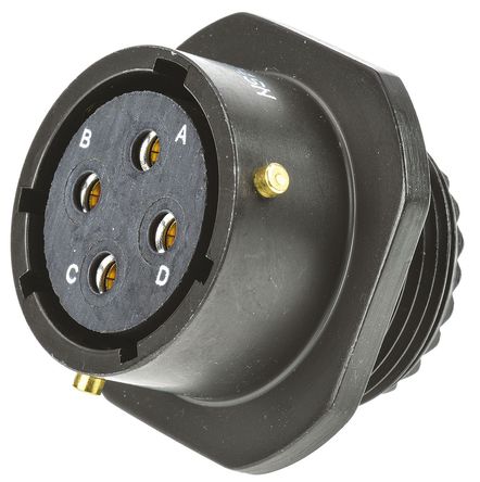 Amphenol - 62GB-51T14-04SN - Amphenol 62GB ϵ 4· °װ    62GB-51T14-04SN, ĸо, ǳߴ14, MIL-DTL-26482		