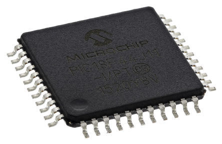 Microchip - PIC18F44J11-I/PT - Microchip PIC18F ϵ 8 bit PIC MCU PIC18F44J11-I/PT, 48MHz, 16 kB ROM , 3776 B RAM, TQFP-44		