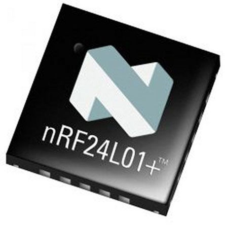Nordic Semiconductor - NRF24L01P-T - Nordic Semiconductor NRF24L01P-T GFSK Ƶշ IC, 2.4  2.484GHz, 1.9  3.6 VԴ, 20 QFNװ		