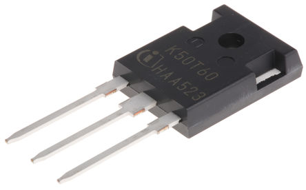 Infineon - IKW50N60T - Infineon IKW50N60T IGBT, 100 A, Vce=600 V, 3 TO-247װ		