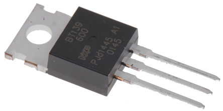 WeEn Semiconductors Co., Ltd - BT139-600 - NXP BT139-600 ˫ɿع迪Ԫ, 16A, 600Vֵ, 70mA 1.5V, 3 TO-220ABװ		