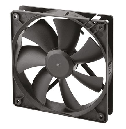 Sunon - HAC0251S4-000U-999 - Sunon HAC 系列 1.9W 12 V 直流 轴流风扇 HAC0251S4-000U-999, 93m3/h, 1600rpm, 120 x 120 x 25mm		