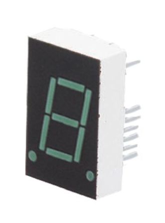 Broadcom - HDSP-8601 - Broadcom 1ַ 7  ɫ LED  HDSP-8601, 1.96 mcd, ҲС, 20.32mmַ, ͨװװ		