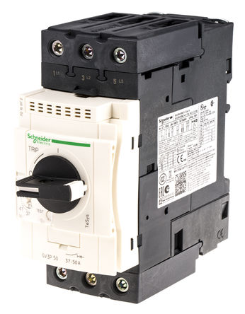 Schneider Electric - GV3P50 - Schneider Electric TeSys GV3 系列 3P 极 热磁断路器 GV3P50, 690V ac		