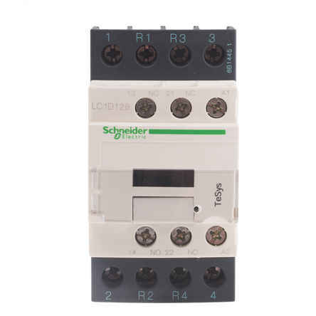 Schneider Electric - LC1D128M7 - Schneider Electric Tesys D LC1D ϵ�� �Ӵ��� LC1D128M7, 2 ����/2 ���գ�����������/���գ�����������, 25 A, 220 V ������Ȧ		