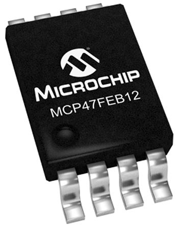 Microchip - MCP47FEB12A0-E/ST - Microchip MCP47FEB12A0-E/ST ˫ 10 λ DAC, I2Cӿ, 8 TSSOPװ		
