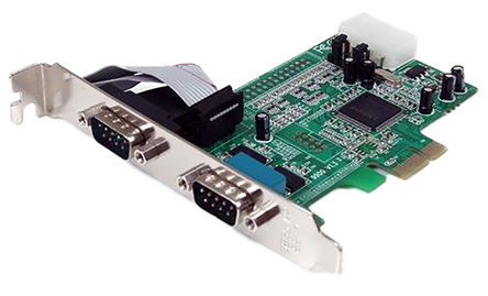 Startech - PEX2S553 - Startech 2˿ RS232 а Low Profile PCI Express, 460.8kbit/s		