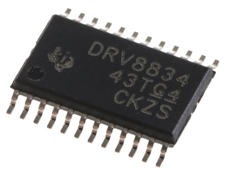 Texas Instruments - DRV8834PWP - Texas Instruments  IC DRV8834PWP, Stepper, 1.5A, 42.5kHz, 2.5  10.8 V		