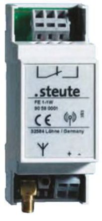 Steute - 90599001 - Steute PLC /ģ FE 1-1W, 16 A, 24 V ֱ, 30 x 35 x 60 mm		